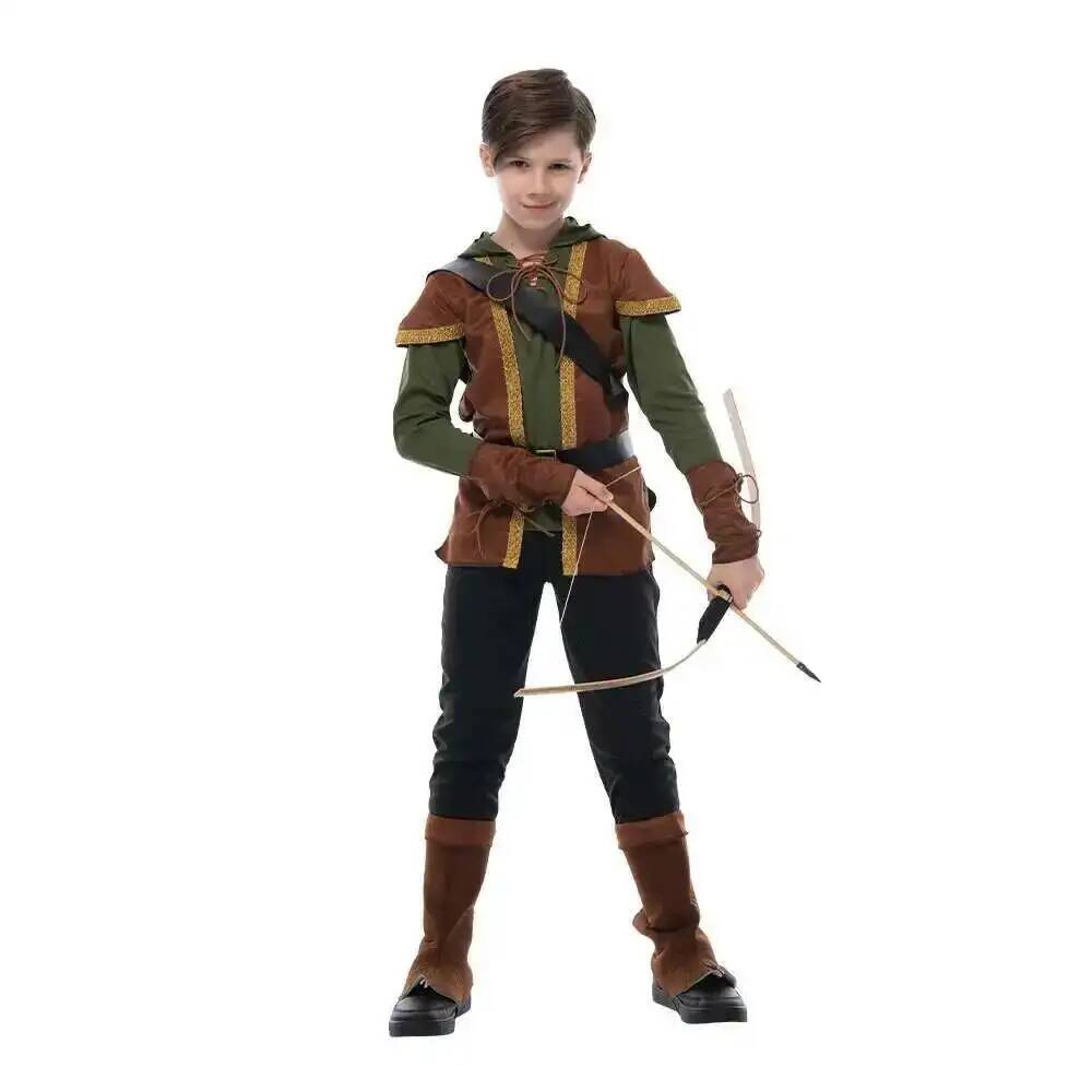 Halloween Costume Kids - Fantasia de Arqueiro Infantil Snailify para