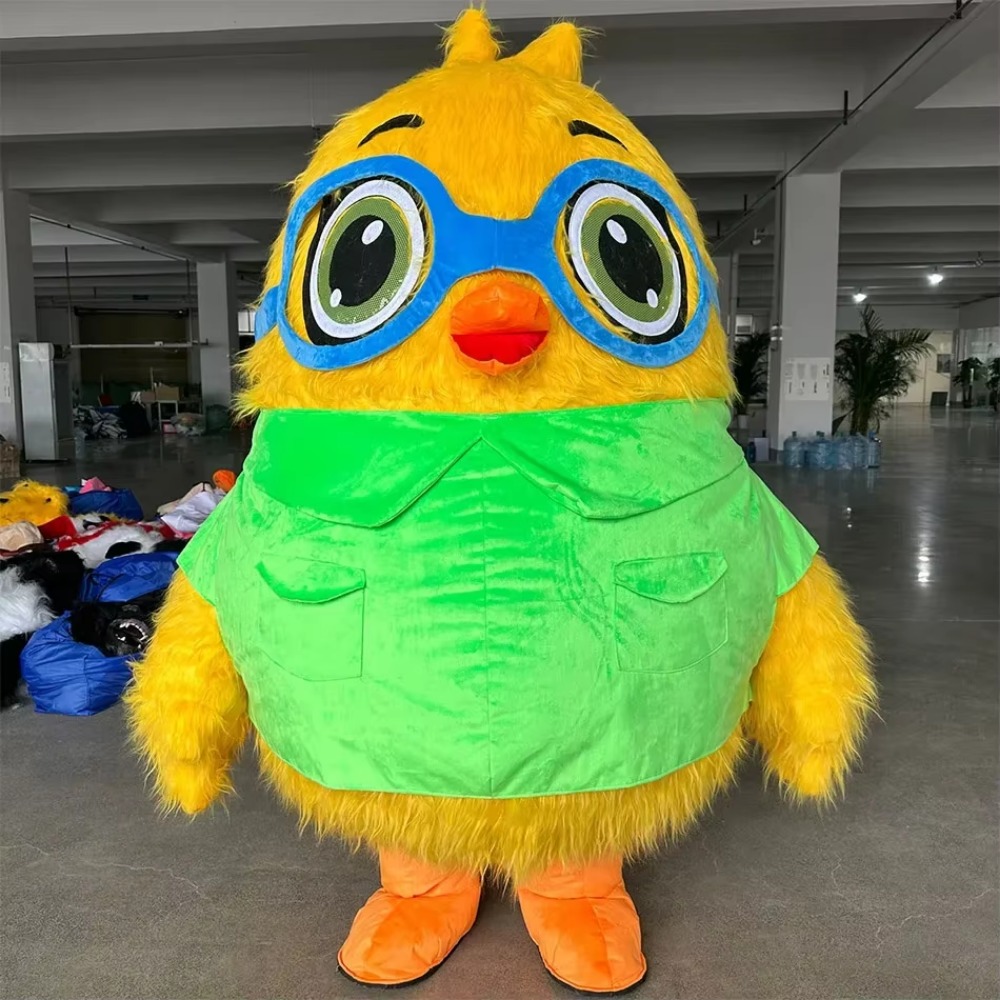 Halloween Costume Adult - Pássaro Inflável com Óculos, Fantasia de