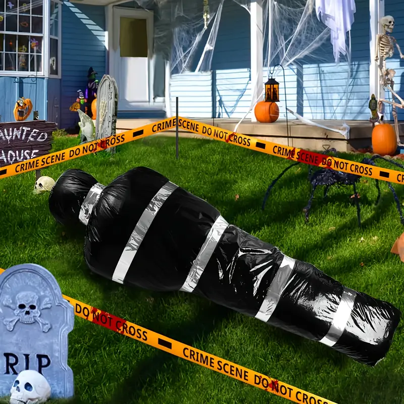 Halloween horror corpo morto p - Spider Web Halloween Decoration avaliação e preço