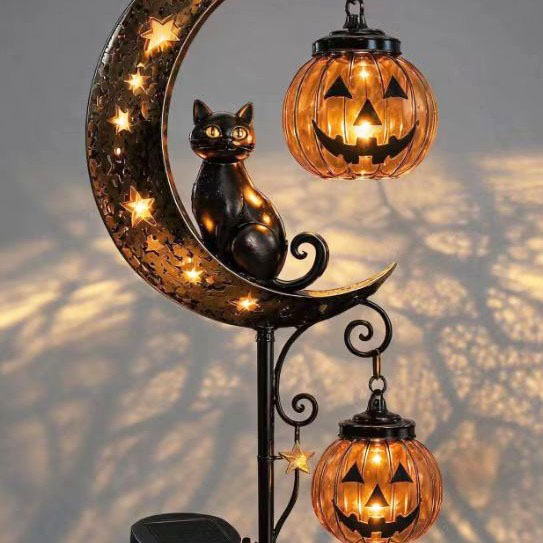 Luminária de Jardim com Tema d - Pumpkin Lantern Halloween avaliação e preço