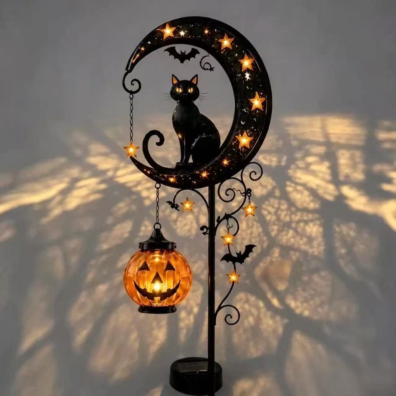 Luminária de Jardim com Tema d - Pumpkin Lantern Halloween avaliação e preço