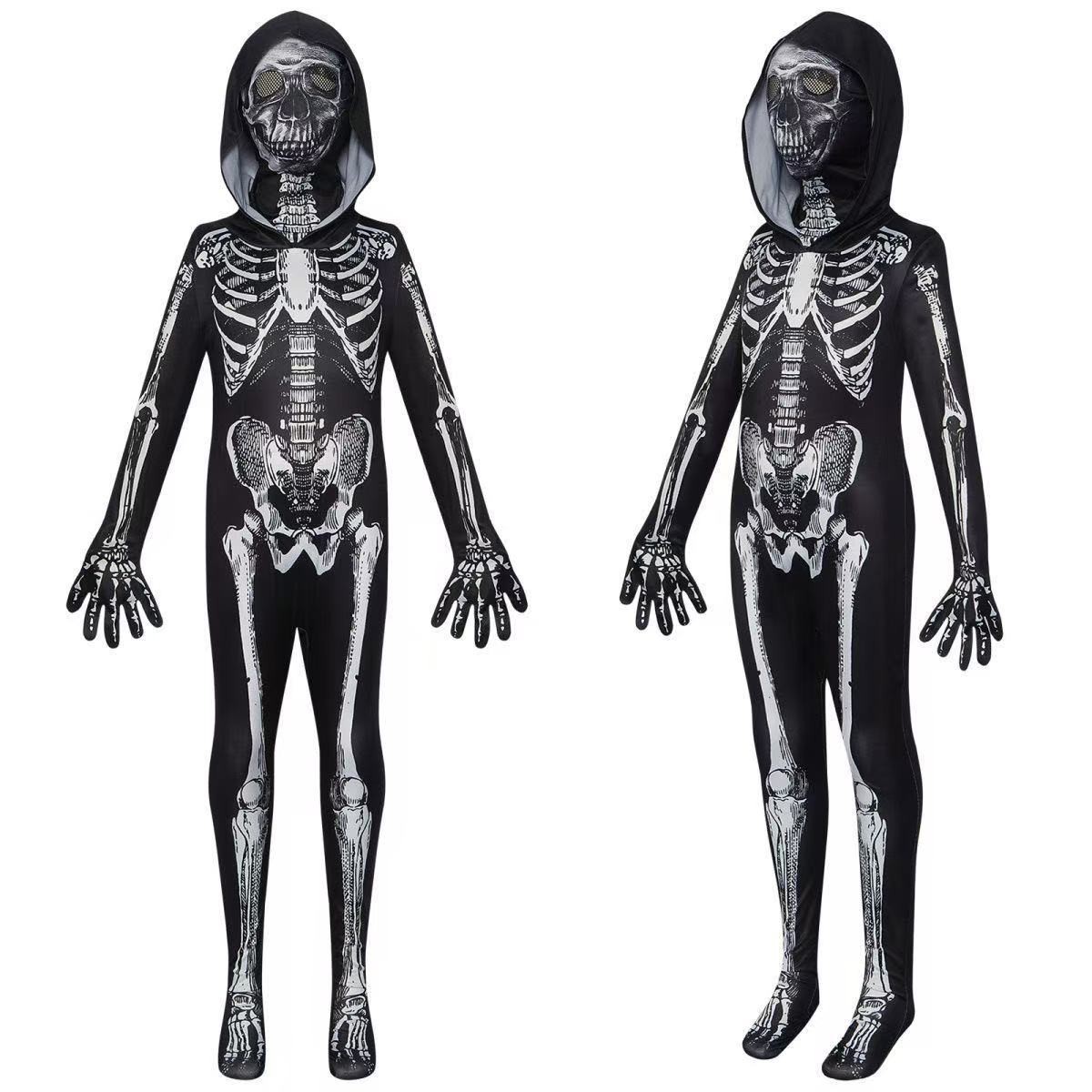 Fantasia de Esqueleto Assustad - Halloween Costume Kids avaliação e preço