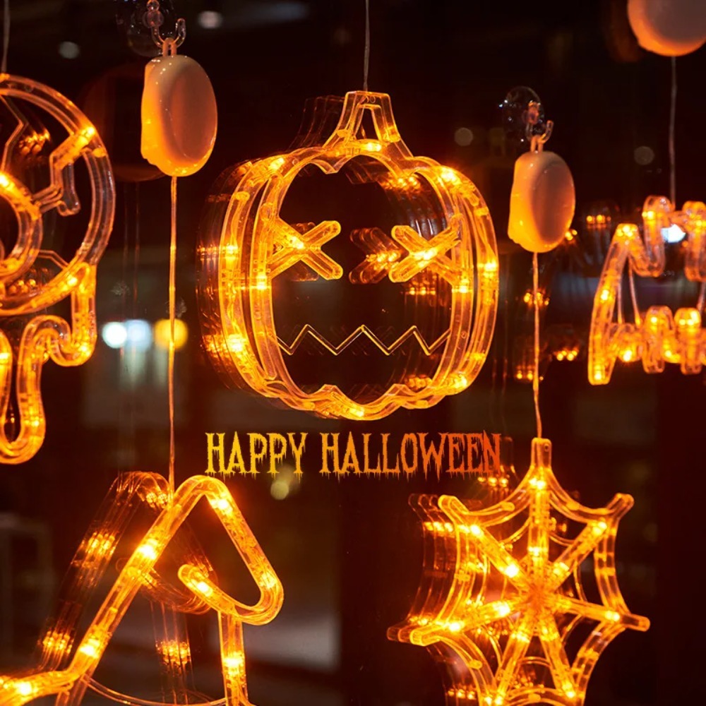 Luzes de LED para Halloween, A - Halloween Pumpkin Decor Led avaliação e preço