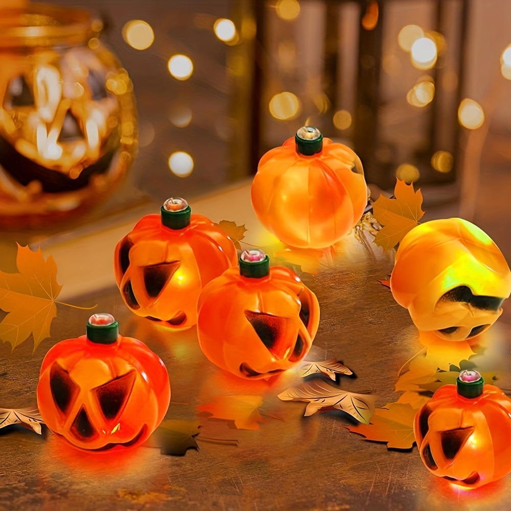 Sinos de Vento de Abóbora de H - Halloween Pumpkin Decor Led avaliação e preço