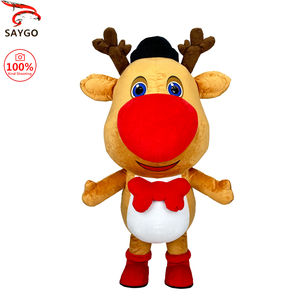 Saygo natal veado inflável tra - Halloween Costume Adult avaliação e preço