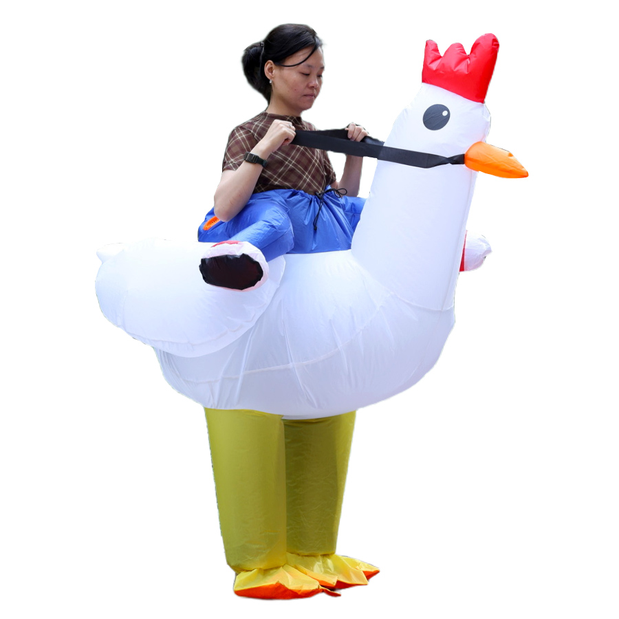 Fantasia Inflável de Galinha e - Halloween Costume Adult avaliação e preço