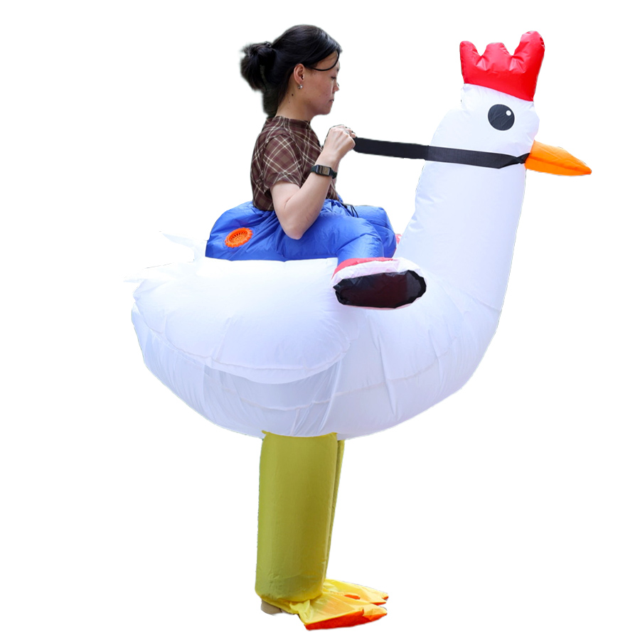 Fantasia Inflável de Galinha e - Halloween Costume Adult avaliação e preço