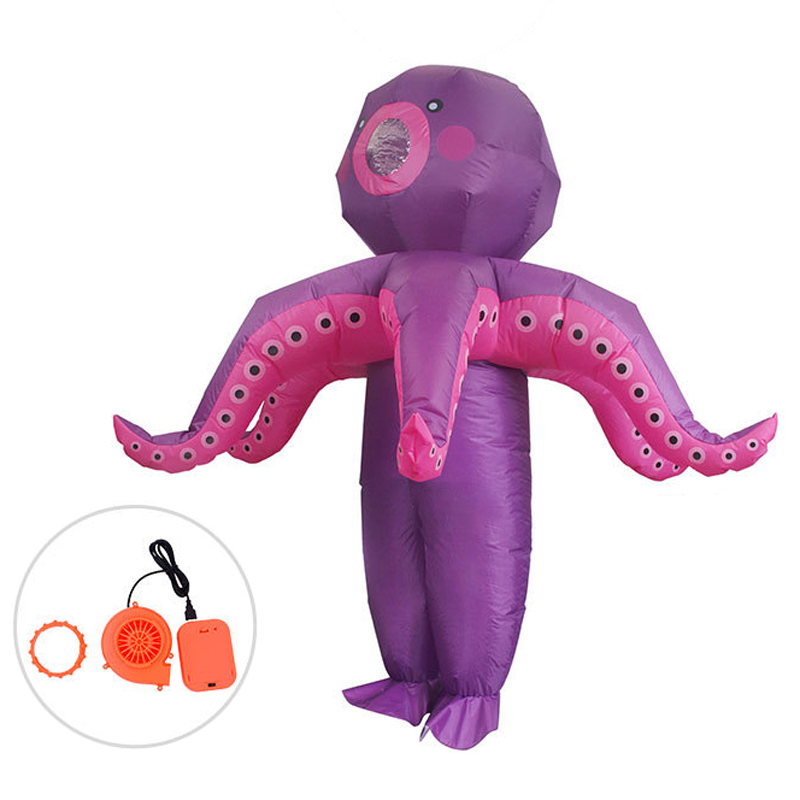 Fantasia Inflável de Polvo Mon - Halloween Costume Adult avaliação e preço
