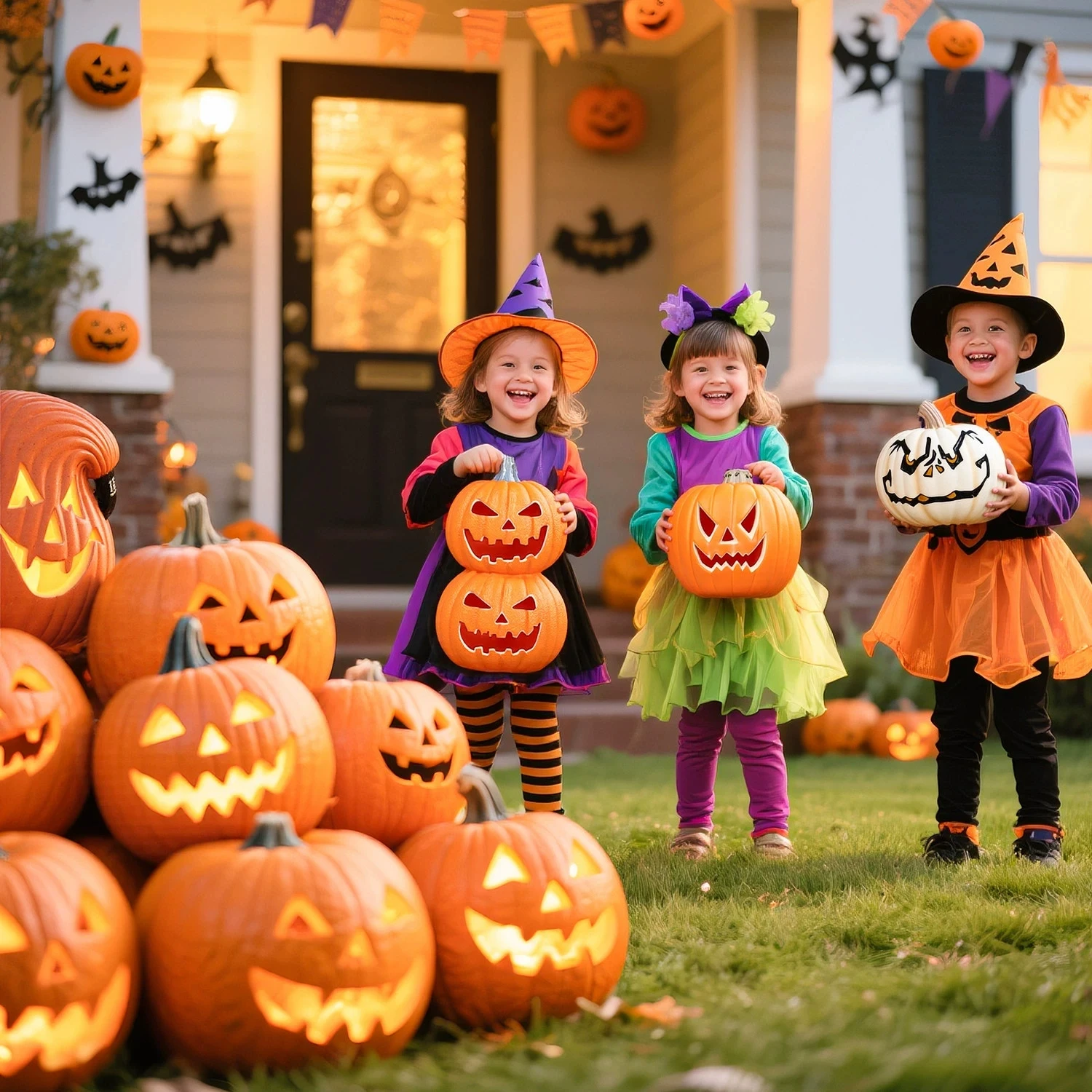 Decoração de Abóbora LED de Tr - Halloween Pumpkin Decor Led avaliação e preço